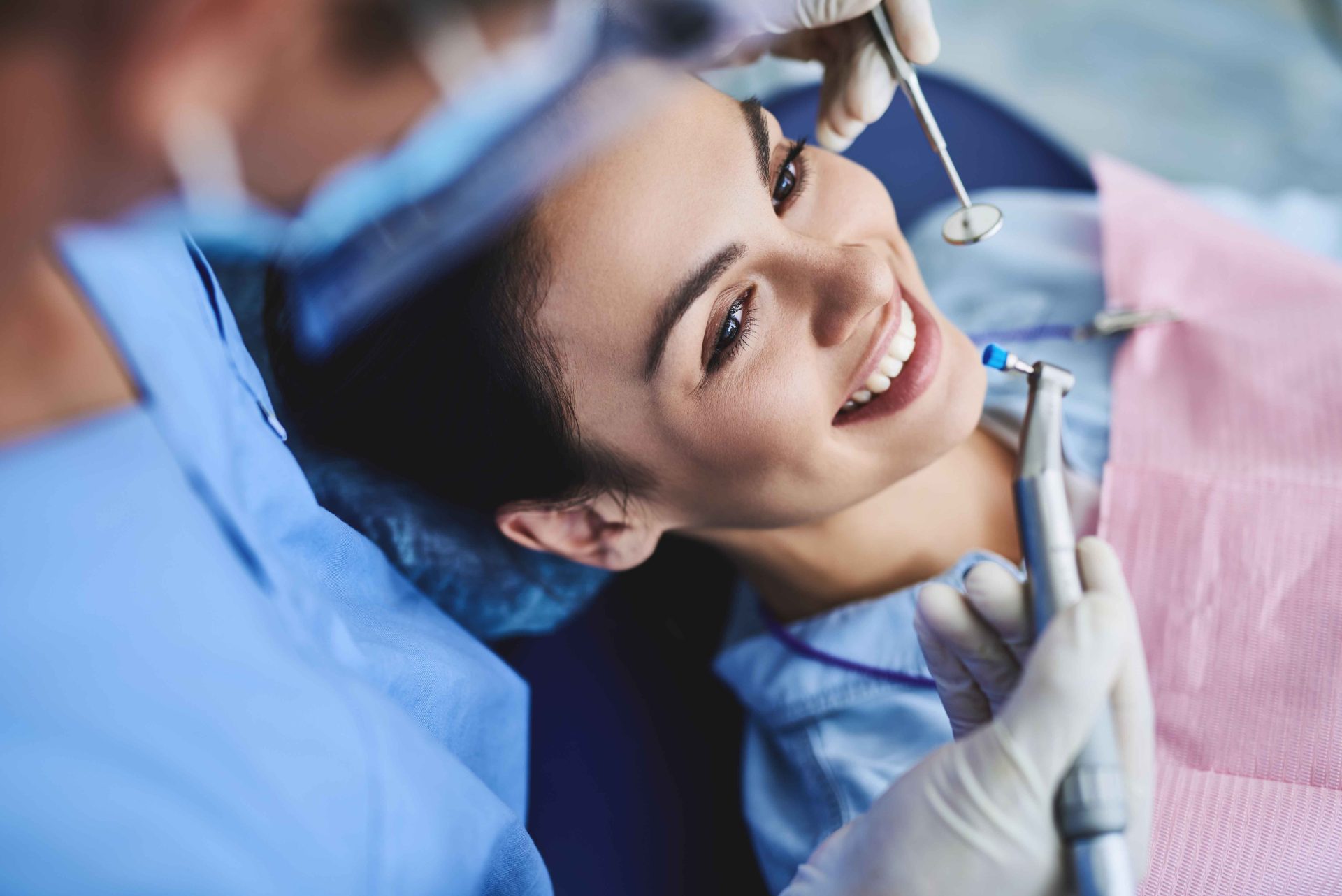 dental cleanings at the dentist
